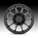 Fuel Variant D791 Matte Black Custom Truck Wheels 4